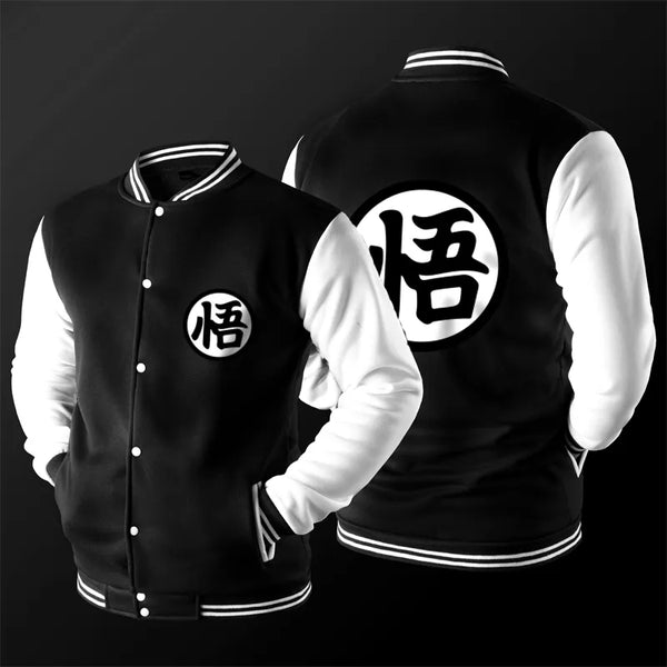 New Japanese Anime  Varsity Jacket Autumn Casual Sweatshirt Hoodie Coat Jacket Brand Baseball Jacket