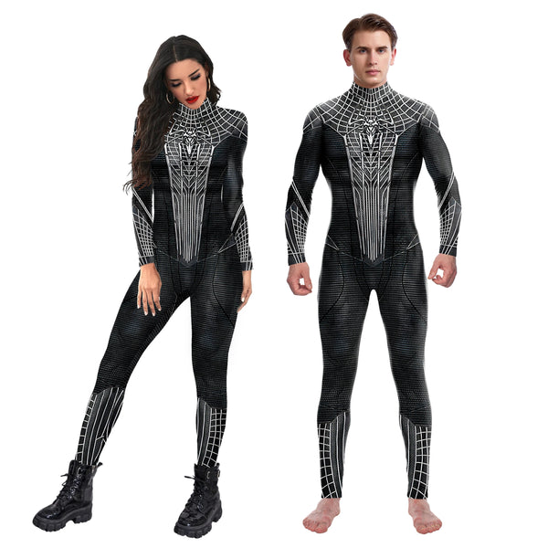 Movie Cosplay Jumpsuit Women Men Jumpsuit Halloween Muscle Cosplay Costumes Carnival Dress Up Outfit