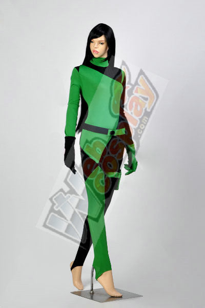 Kim Possible Shego Cosplay Costume