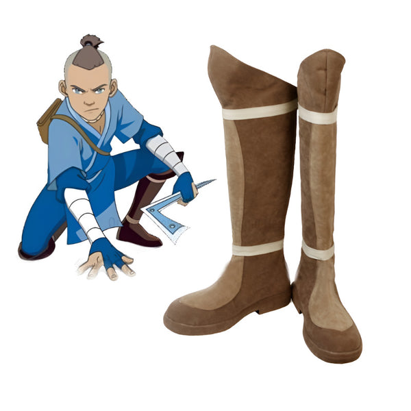 Avatar: The Last Airbender Sokka Cosplay Shoes Boots Halloween Carnival Party Cosplay Costume Accessories