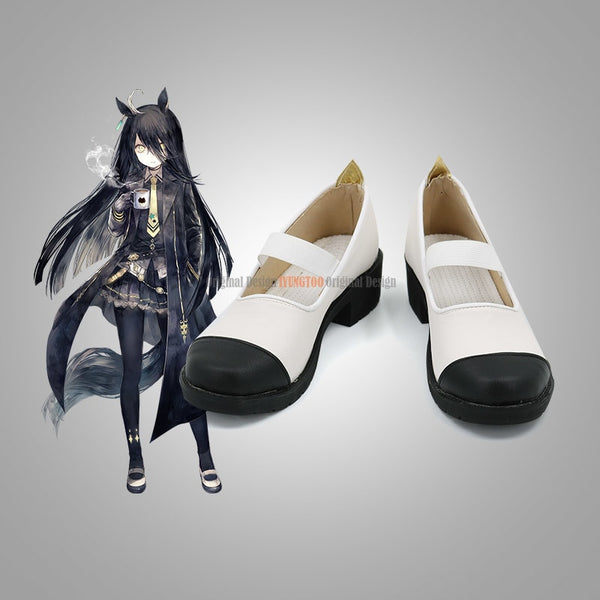 Umamusume: Pretty Derby Manhattan Cafe  Anime Characters Shoe Cosplay Shoes Boots Party Costume Prop
