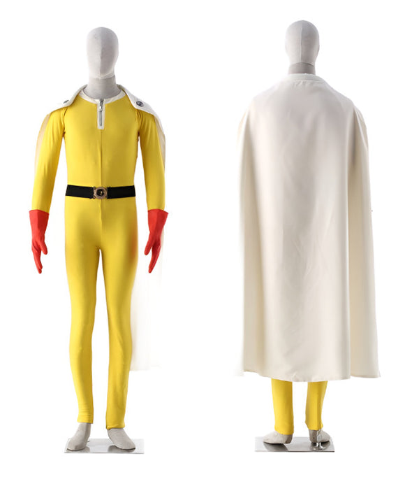 One and PUNCH man sSaitama Caped Baldy Hagemanto Cosplay Costume