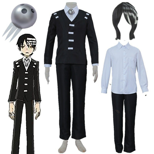 Anime cosplay Soul and Eater Death The Kid cosplay Halloween Cosplay Costumes