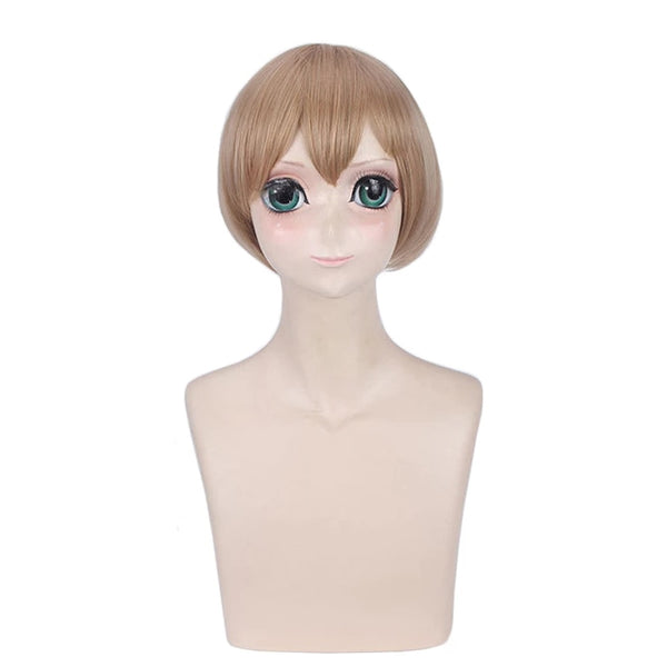 Felix Argyle Cosplay Wig Re:Life In A Different World From Zero Short Flaxen Synthetic Hair Hairpiece Anime Costume Party Wigs