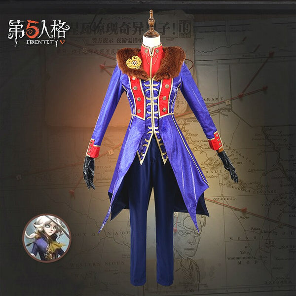 Hot Game Identity V Cosplay Costume Joseph Desaulniers Women Outfit Halloween Party Carnival Photographer Anime Costumes