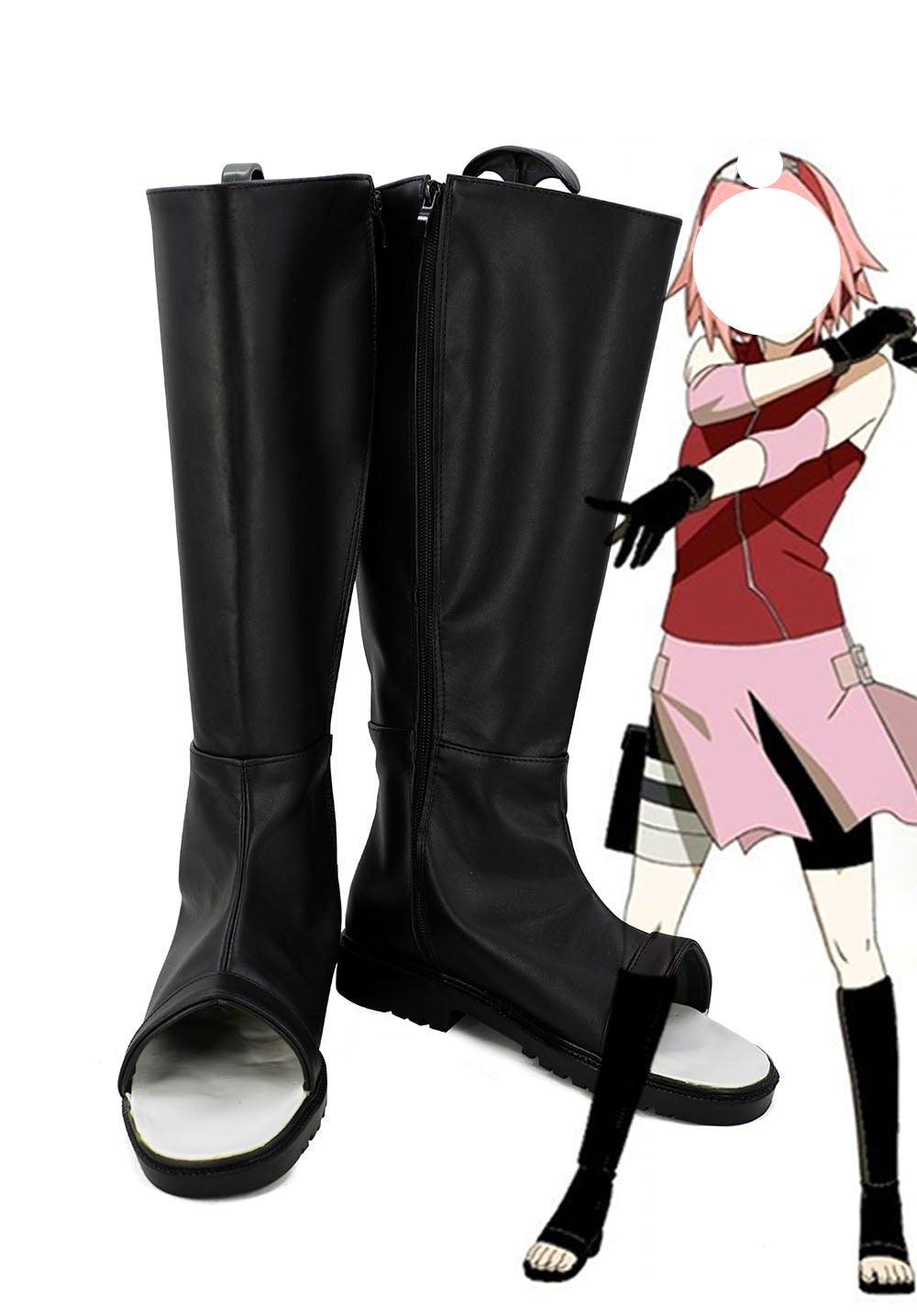 Togainu no Chi Rin Cosplay Boots Shoes Custom Made