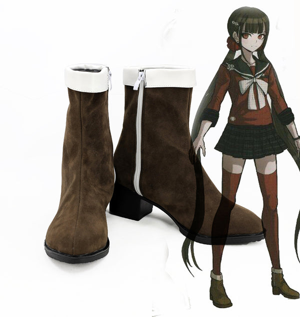 Anime Danganronpa V3 Harukawa Maki Cosplay Boots Shoes Custom Made