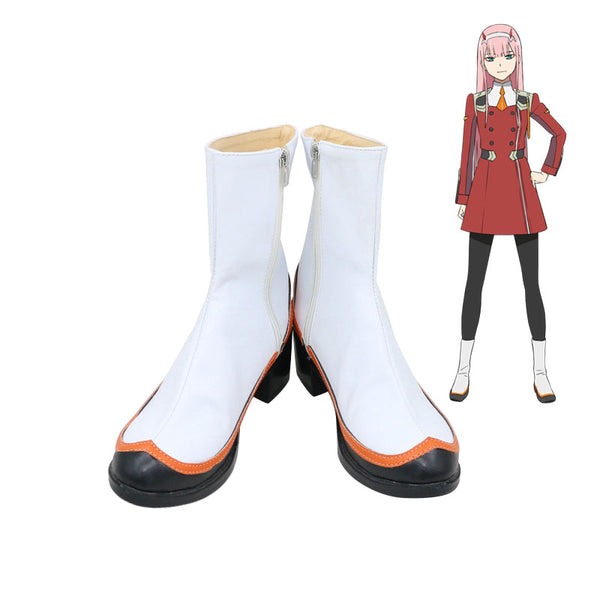 DARLING in the FRANXX Cosplay Shoes Boots 02 Zero Two Shoes For Women Custom Made European Size