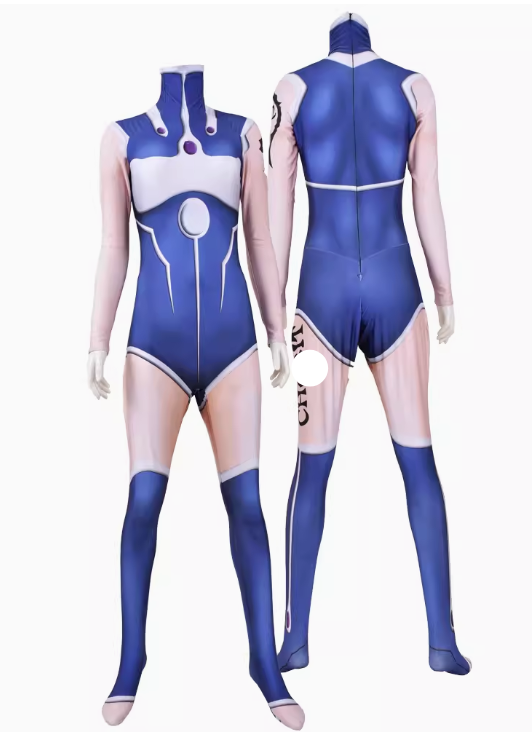 Halloween Play Adult Children's Anime Humanoidid Computer Angel a Heart Bodysuit Cosplay Performance Dress