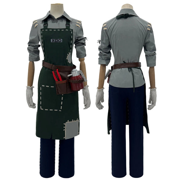 Identityty V Game Emmama Woodsds Gardener Cosplay Costume Halloween Convention Christmas Shirt Pants Apron Hat Gloves