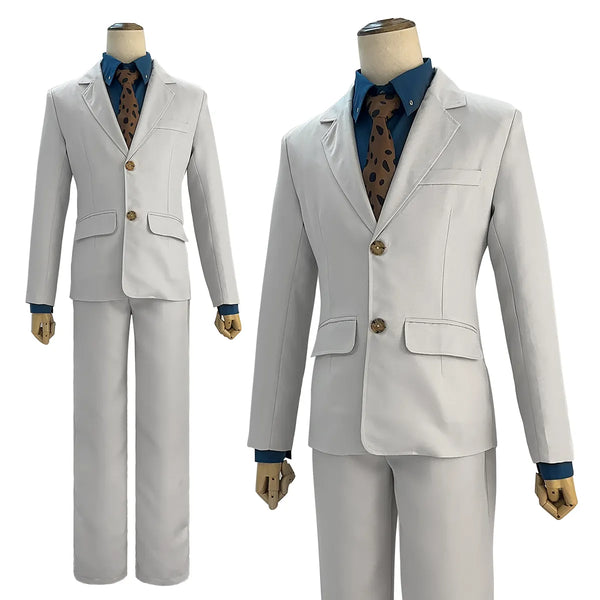 Jujutsusu JJKs Mangaga Anime Nanamimi Kentoto Cosplay Costume Wig Suit Vest Pants Uniform Rose Net Synthetic Halloween Christmas