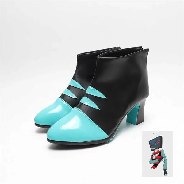 Hotel Voxox Cosplay Shoes Boots Halloween Carnival Hazbin Shoes Boots