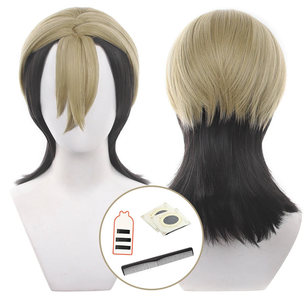 Gachiakutata Anime Zankaka Cosplay Wig Rose Net Synthetic Fiber Adjustable Heat Resistant Cap Halloween Christmas Convention