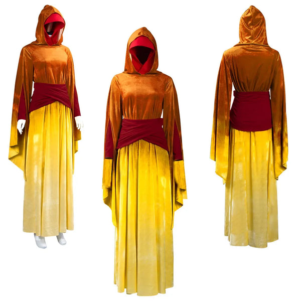 Phantomom The Menacece PN-Amidalala Cosplay Costume Maid Dress Outfits Halloween Carnival Suit