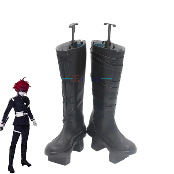 Suminono Takumimi Cosplay Shoes PU Leather Shoes Anime Accessories Cosplay Props Halloween Carnival Boots Custom Made