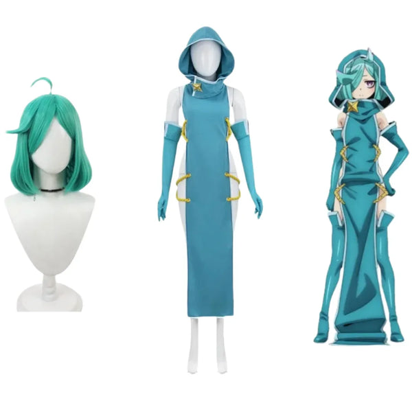 Anime Gushinging O Over Magical Girls Leberblumeme Anemonene Cosplay Costume Wig Anemomo Nemomo