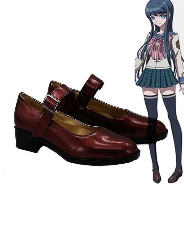 Sayakaka Maizonono Cosplay Shoes Danganronpapa Game Custom Flat Shoes All Sizes