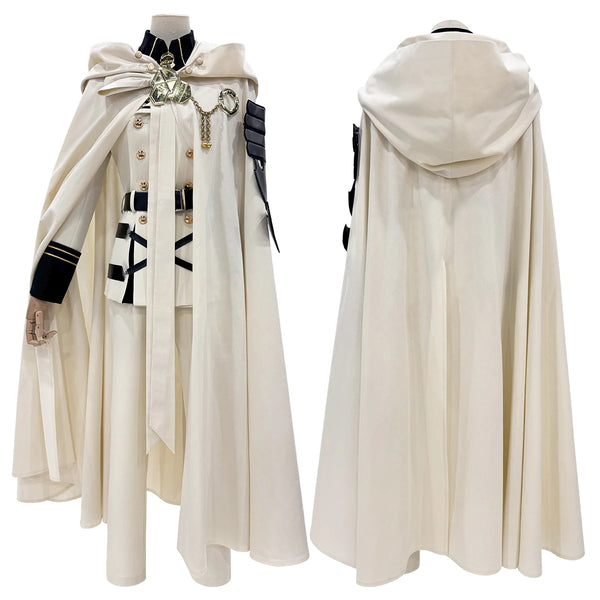 Seraphph Of Anime The End Mikaelala Hyakuyaya Cosplay Costume Cloak Jacket Pants Shirt Halloween Christmas Convention