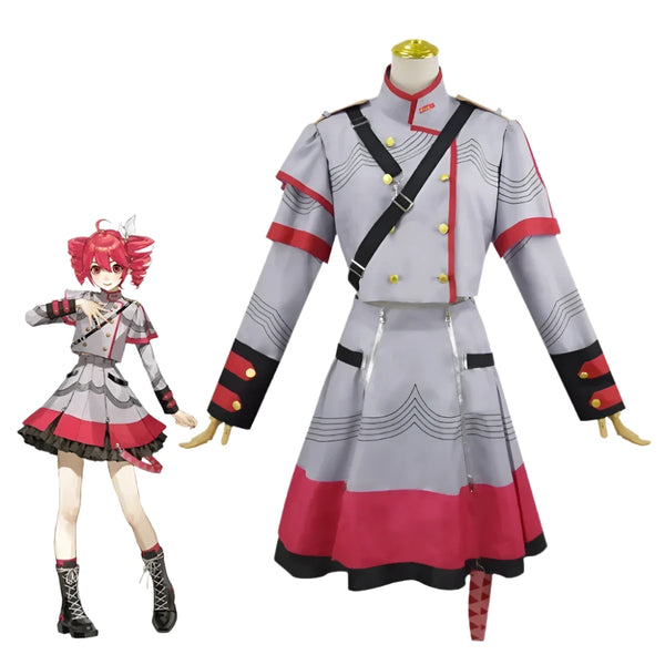 Anime Virtual Singer Kasanene Tetoto Cosplay Costume Wig