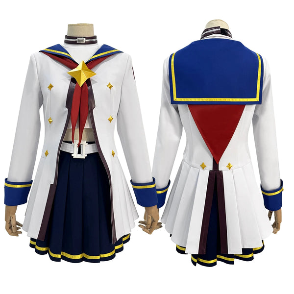 Derbyby Game Oguriri Cap Cosplay Costume Halloween Convention Christmas Coat Skirt Top Belt