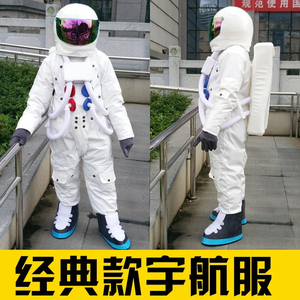 Space Suit Cartoon Doll Costume Astronaut Space Suit Astronaut Space Suit Children's Stage Props Performance Suit Costume