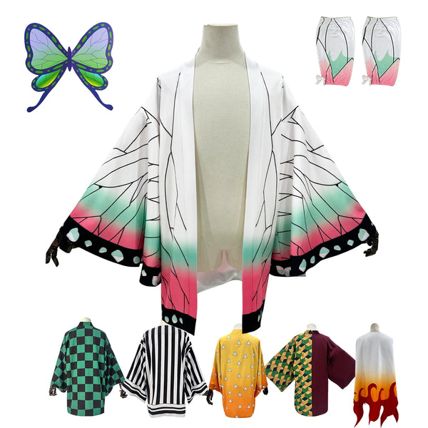 Anime Cosplay Costume Haoriri Kochouou Shinobubu Tomiokaka Giyuuyuu Iguroro Obanaiai Agatsumama Zenitsusu Kamadodo Rengokuku Halloween Gift