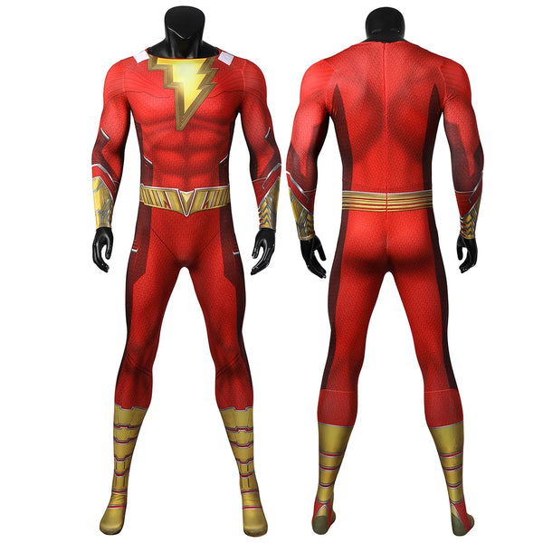 Billy Zentai Suit Red Man Cosplay Costume Outfit with Suit and Cloak 3D Printed Halloween Spandex Bodysuit