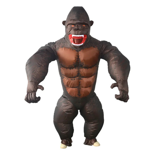 Inflatable orangutans costume Cosplay costume mascot Animal Monkey Halloween Purim Carnival fancy costume