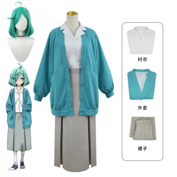 Anime Gushinging O Over Magical a Girls Anemomo Nemomo Leberblumeme Cosplay Costume Wig