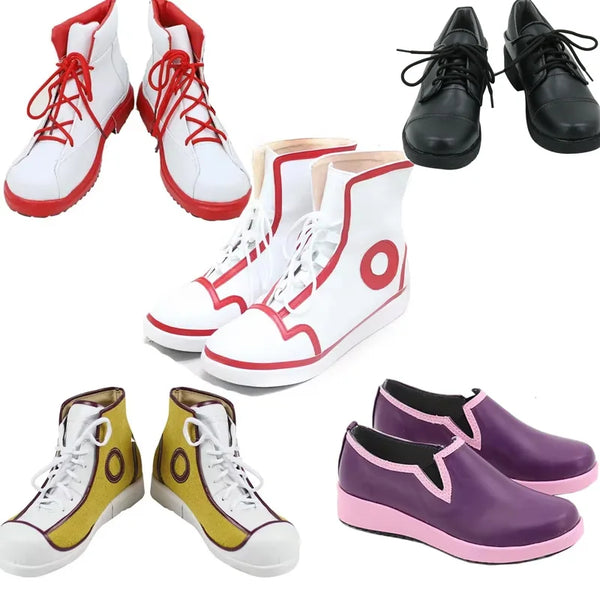 New Anime Cos Makimama Power Man Boots Hayakawawa Akiki Denjiji Cosplay Shoes Halloween Custom Size