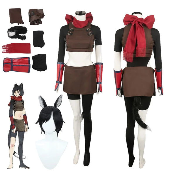 Izutsumimi Cosplay Costume Anime Delicious Cos in Dungeonon Falinin Marcillele Outfits For Adult Women Halloween Carnival Party Suit