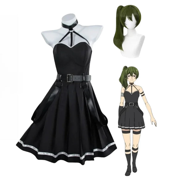 Anime Frierenen at the Funeralal Ubelel Cosplay Costume Wig Frierenen Beyond Journey My Ends Sousouou No Dress