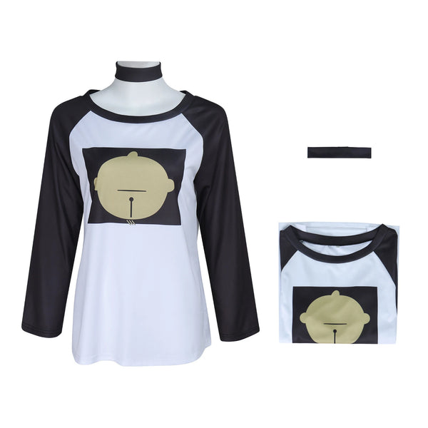 Rezeze Cosplay Costume T-Shirt Halloween Christmas Convention Daily Wear Party Outfit