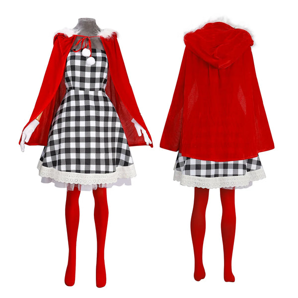 Grinchch Cos Cindy Costume Christmas Gift Costume Cosplay