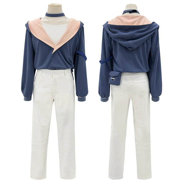 Xiao Hei Anime Luye Cosplay Costume Hoodie T-shirt Pants Animation Convention Halloween Christmas Daily Wear