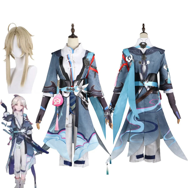 Game Honkai Star Rail Yanqing Cosplay Costume Halloween For Woman Men Clothes