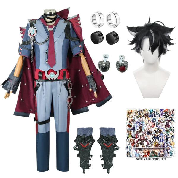 Game Genshing and Impacts Wrioio Fortressess of Meroro Wriothesleyey Cosplay Costumes Wig