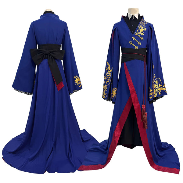 Twisteded Game Pomefiorere Cosplay Costume Long Coat Shirt Pants Convention Halloween Christmas Gift