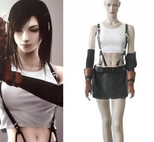 Final VII Tifafa Lockhartrt Cosplay Costume