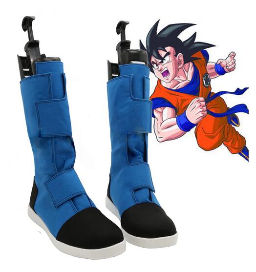 DB Gokus Super Saiyans God Blue Cosplay Stiefel