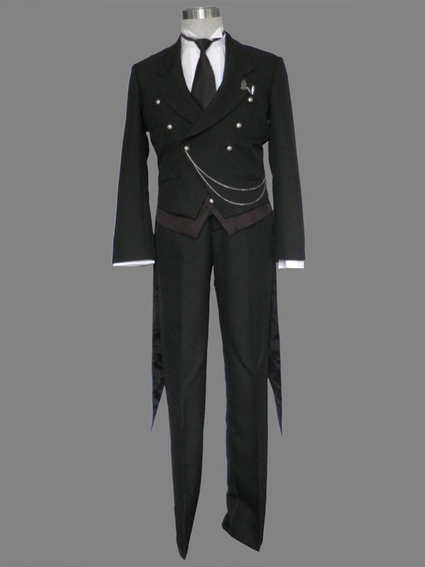 Black Butler Kuroshitsuji Sebastian Cosplay Kostüm