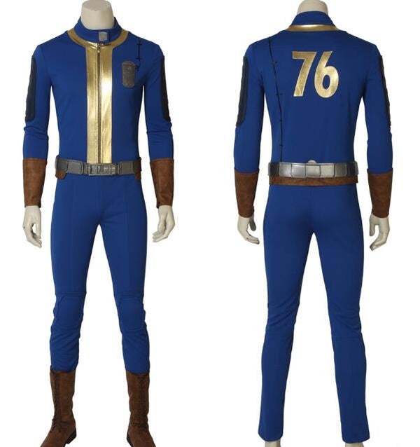 Fallout 76 Sole Survivor Deacon Cosplay Costume Without Belt