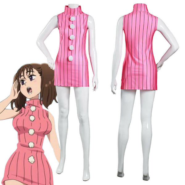 The Seven Deadly Sins Diane Cosplay Costume