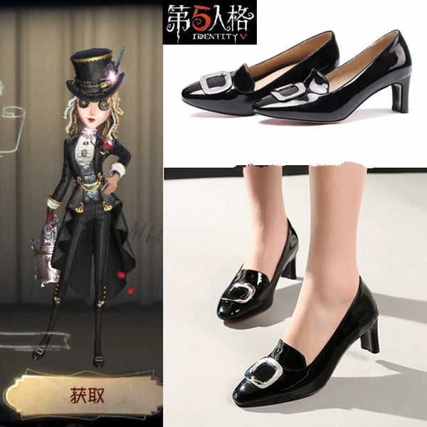 Game Identity V Cos Bartender Demi Bourbon Cosplay Shoes