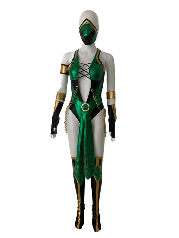 Mortal Cos Kombat 9 Jade Cosplay Costume