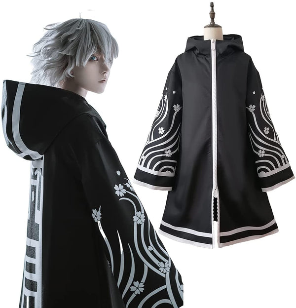Brahmanman Kawaragigi Senjuju Cosplay Anime Costume Jacket Coat Different Sleeves Wakasasa Imaushihi Wakaka Halloween Christmas Party