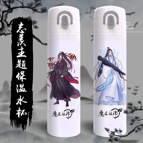 1Pc Anime The Untamed Chen Qing Ling  Mo Dao Zu Shi  Stainless Steel Water Cup Cartoon Characters Vacuum Cup Water Cup Bottle