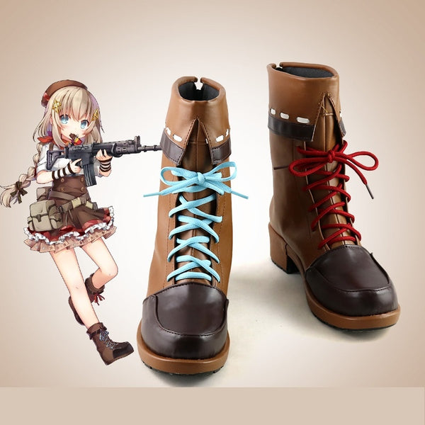 Unisex Anime Cos Girls Frontlinene FNCs Cosplay Boots Custom Made