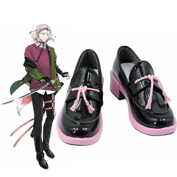Unisex Anime Cos TOUKEN RANBU Murakumo Gou Cosplay Stiefel Schuhe Halloween Weihnachtsfeier Nach Maß 