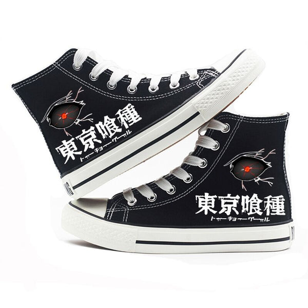 Tokyo Anime Ghoul Casual Canvas Shoes plimsolls Flats  shoes Sneakers 01